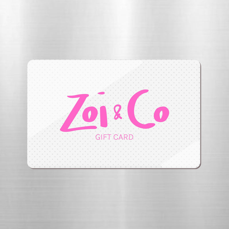Silver Zoi&Co Gift Card