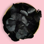 Luxurious black Velvet Ebony hydrangea bits by Zoi&co cake decorating essentials