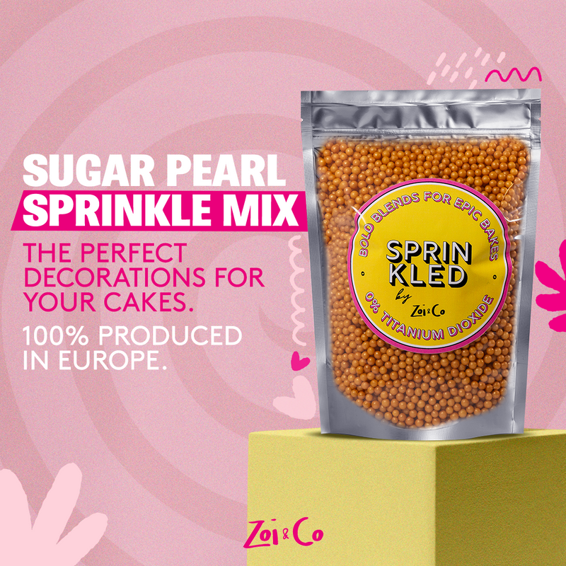GOLD - Sugar Pearl Sprinkles