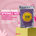 lavender nonpareils sugar pearls sprinkles sprinkled bulk europe