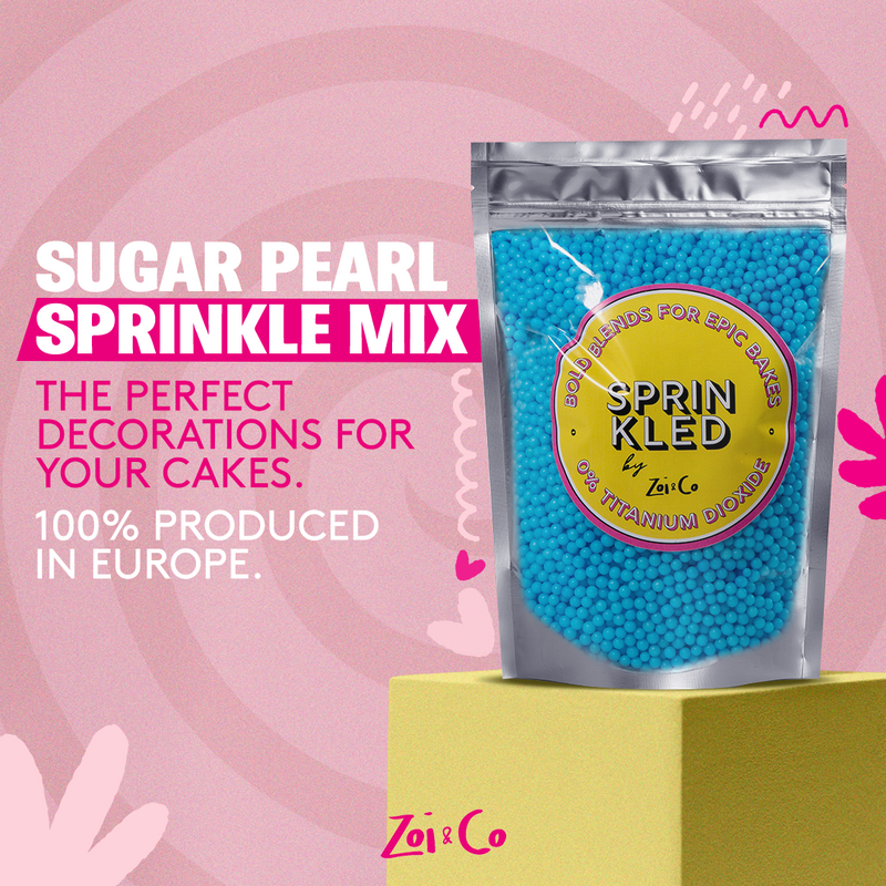 sky blue sugar pearls sprinkles sprinkled bulk europe