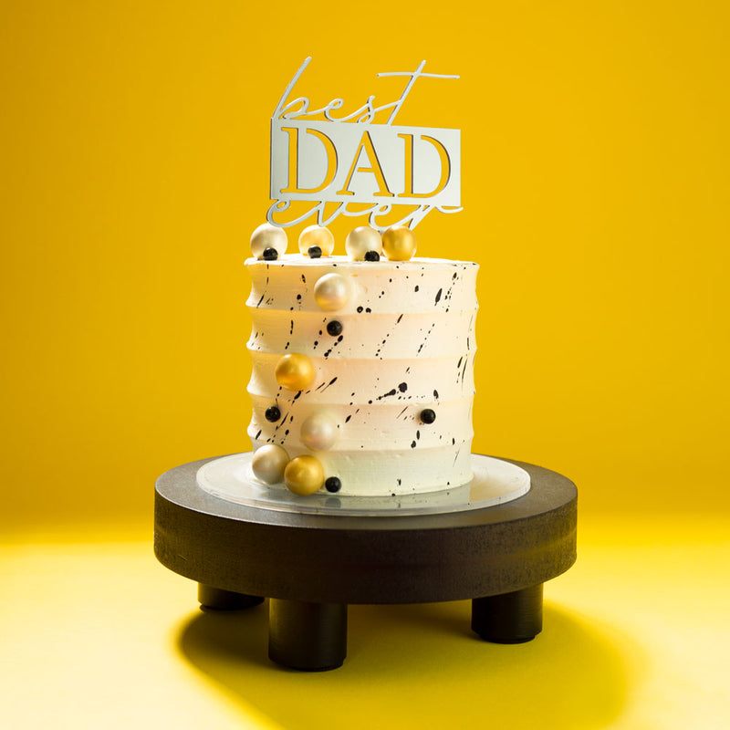 Best Dad Ever - Cake Topper - Zoi&Co - Premium Cake Decorating ...