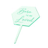 Born to be Loved - Side View - Cake Topper - Zoi&Co