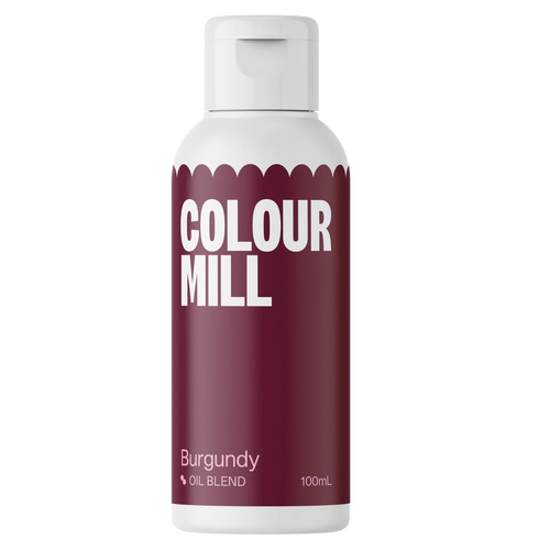 Burgundy 100ml - Oil Based Colouring - Colour Mill