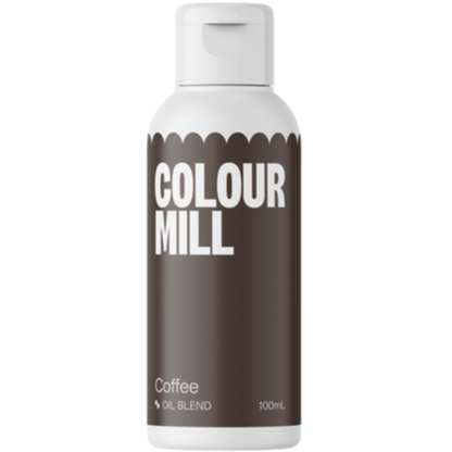 Coffee 100ml - Oil Based Colouring - Colour Mill
