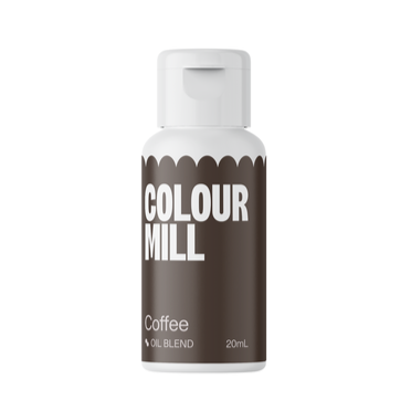 Coffee 20ml - Oil Based Colouring - Colour Mill
