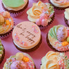 Cupcakes by @carolabrn using zoiandco embosser