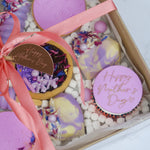lila cupcake showing the happy mother's day embosser - zoiandco