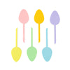 Easter Eggs - Easter Cupcake Toppers - front view - Zoi&Co