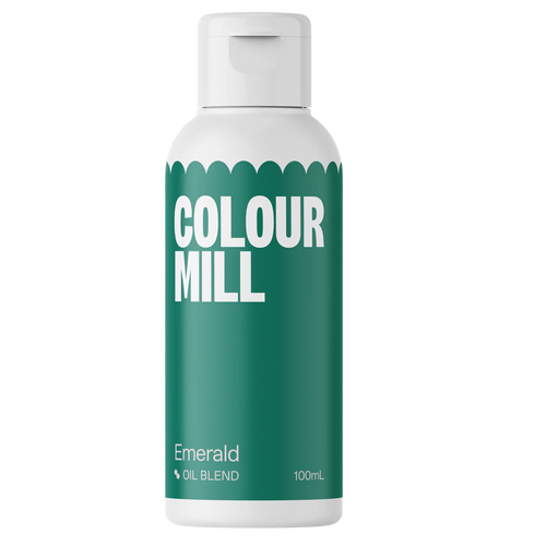 Emerald 100ml - Oil Based Colouring - Colour Mill