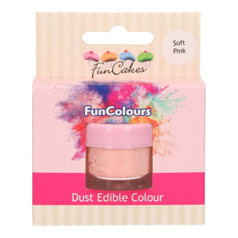 Essbarer FunColours-Staub -Soft Pink- 4g