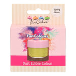 Edible FunColours Dust -Spring Green- 2.5g