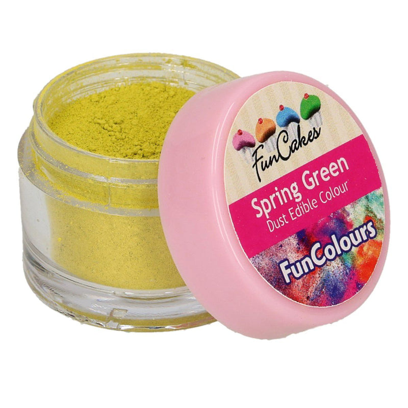 Edible FunColours Dust -Spring Green- 2.5g