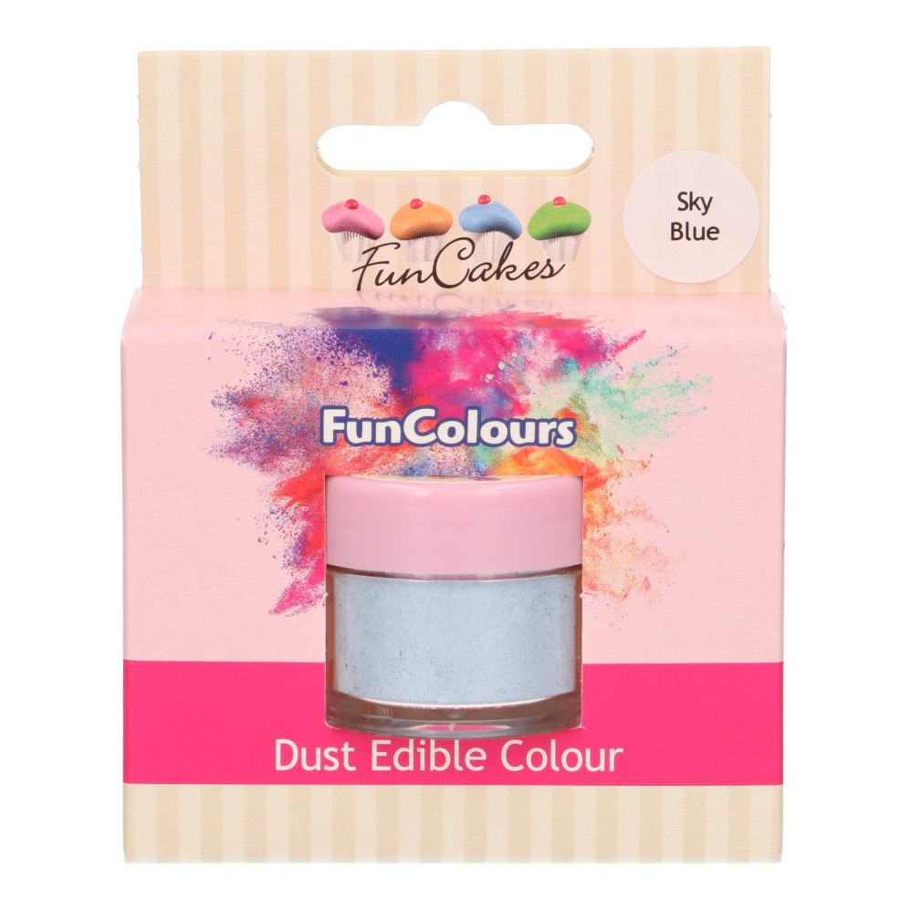 Edible FunColours Dust -Sky Blue- 4g