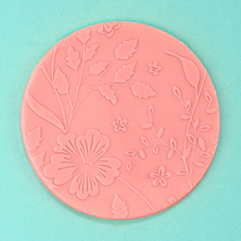 Blooming Ways - Tile Embosser example - front view - Zoi&Co