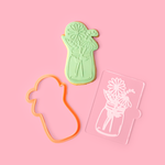 Mason Bloom - Easter Cookie, Embosser and Cutter on pink background