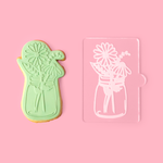 Mason Bloom - Easter Cookie and Embosser on pink background