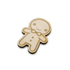 Gingerbread man - Cake Charms -6pcs- - Zoi&Co