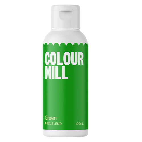 Green 100ml - Oil Based Colouring - Colour Mill
