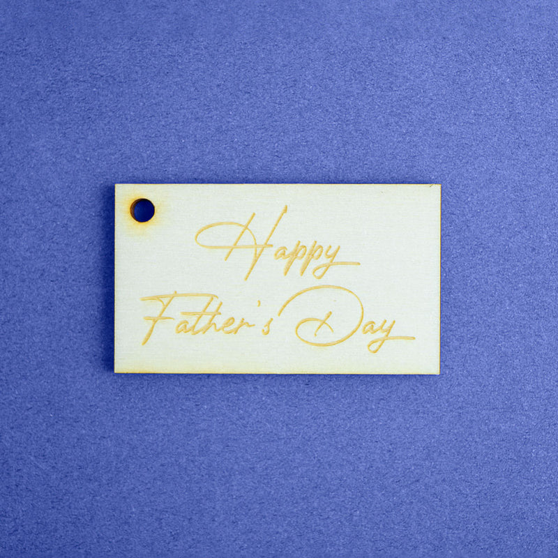 Happy Father's Day Calligraphy - Gift Tag - 12pcs-