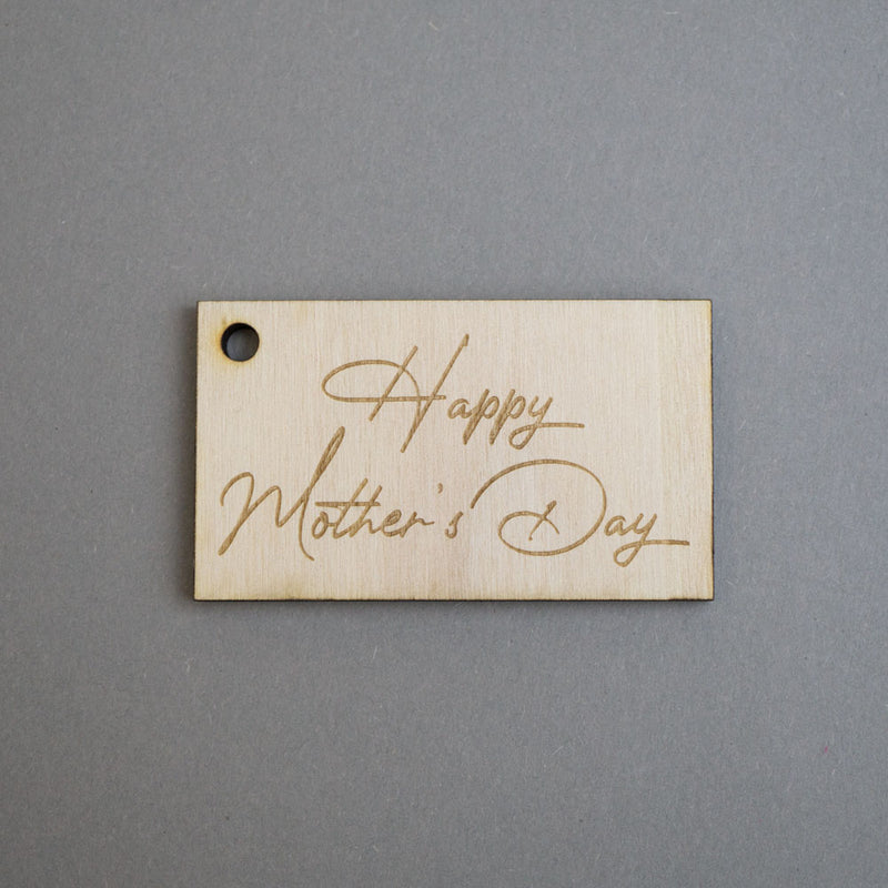happy mother's day - treat box tag front view zoiandco 