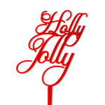 Holly Jolly - Cake Topper - Zoi&Co
