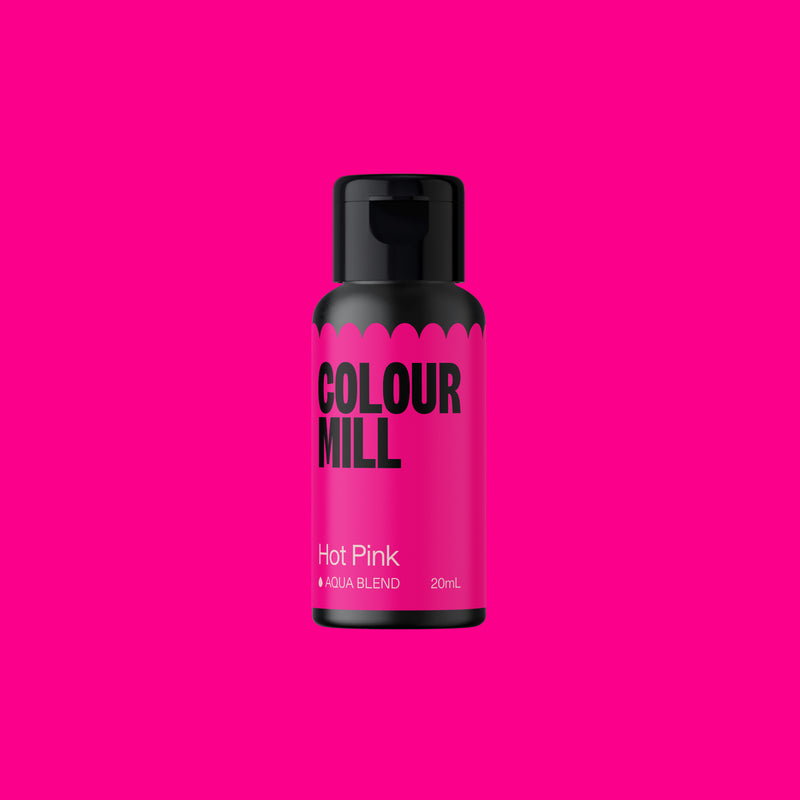 Hot Pink 20ml - Aqua Blend Colour Mill