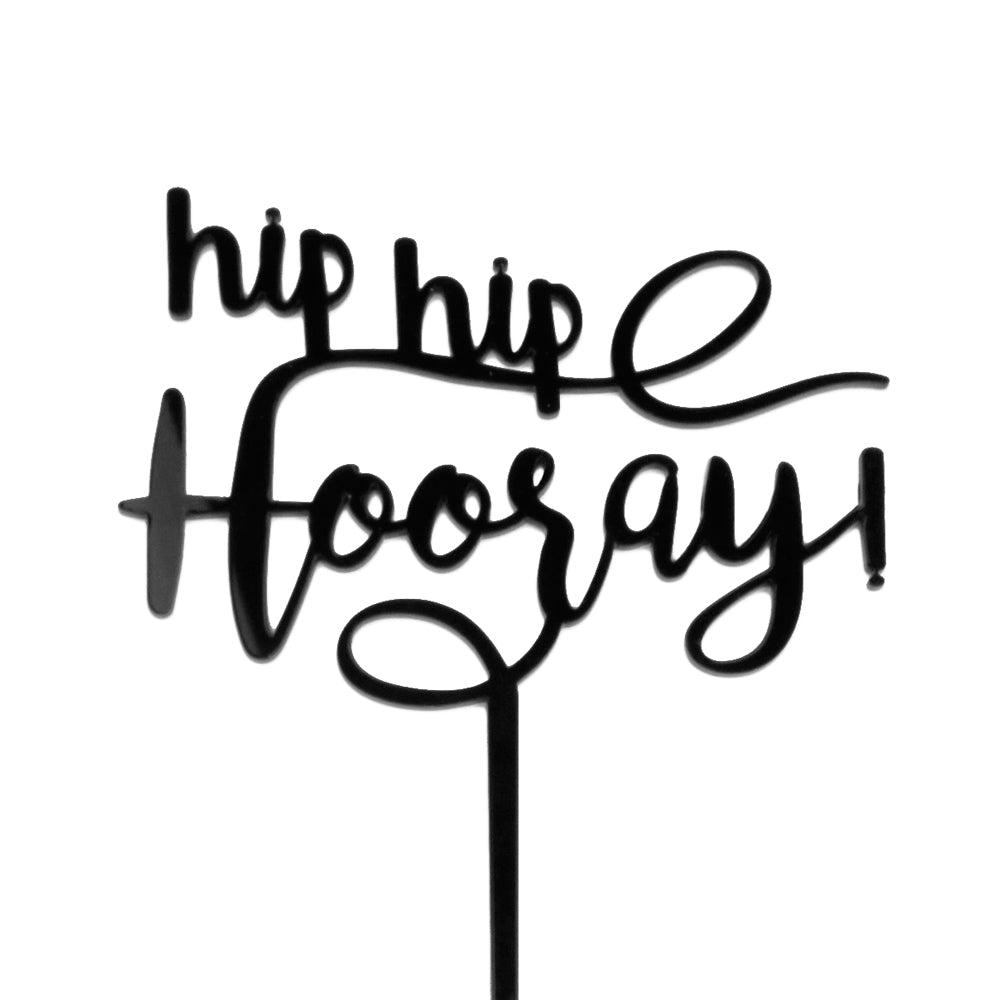 Hip hip Hooray! - Cake Topper - Zoi&Co