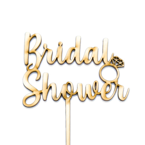 Bridal Shower - Cake Topper - Zoi&Co