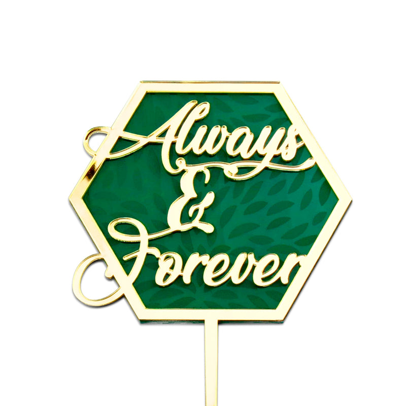 Always & Forever - Cake Topper - Zoi&Co