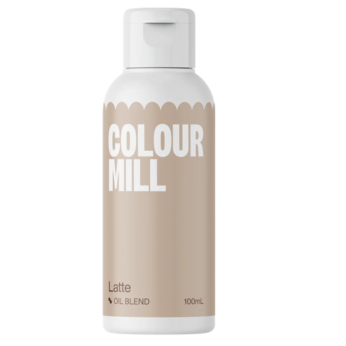 Latte 100ml - Oil Based Colouring - Colour Mill