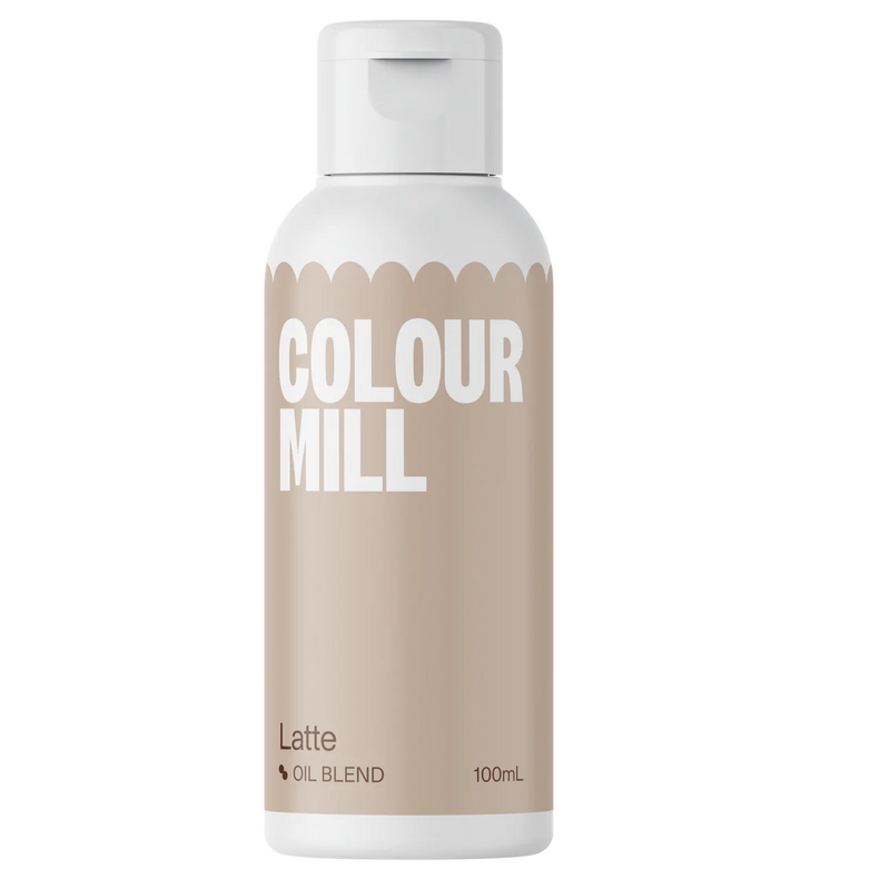 Latte 100ml - Oil Based Colouring - Colour Mill