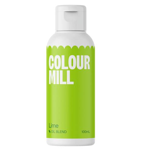 Lime 100ml - Oil Based Colouring - Colour Mill