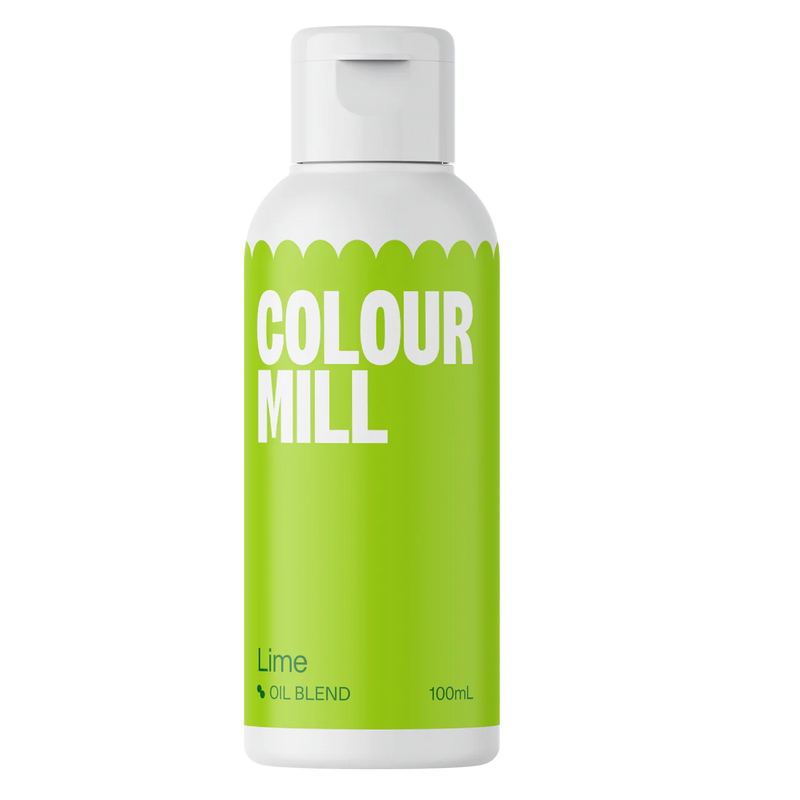 Lime 100ml - Oil Based Colouring - Colour Mill