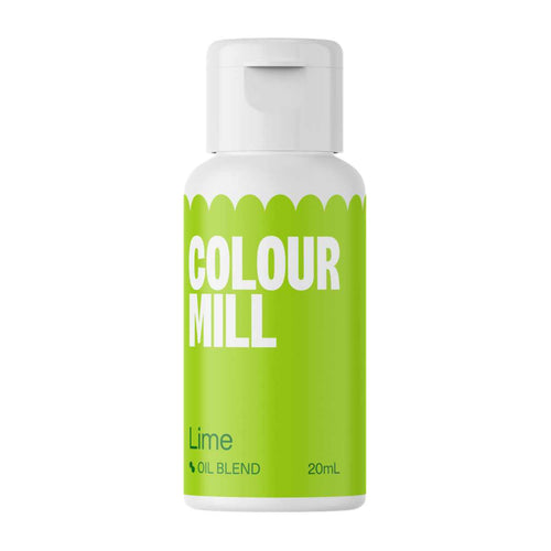 Lime 20ml - Oil Based Colouring - Colour Mill
