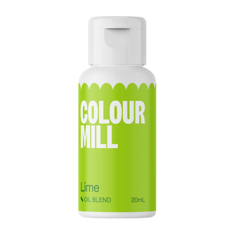 Lime 20ml - Oil Based Colouring - Colour Mill