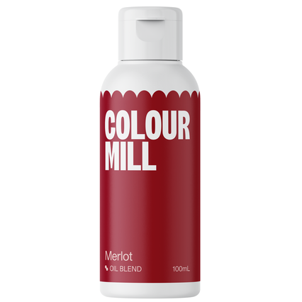 Merlot 100ml - Oil Based Colouring - Colour Mill