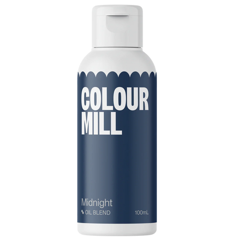 Midnight 100ml - Oil Based Colouring - Colour Mill