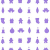 typical christmas emojis close up cake stencil zoiandco