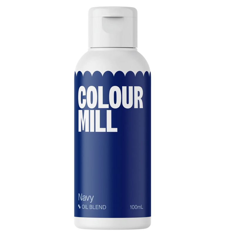 Navy 100ml - Oil Based Colouring - Colour Mill