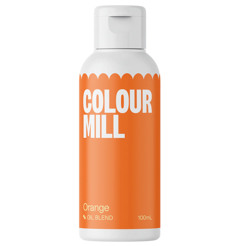 Orange 100ml - Oil Based Colouring - Colour Mill