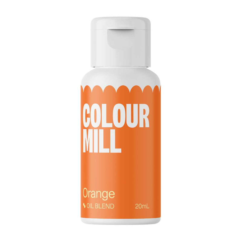 Orange 20ml - Oil Based Colouring - Colour Mill