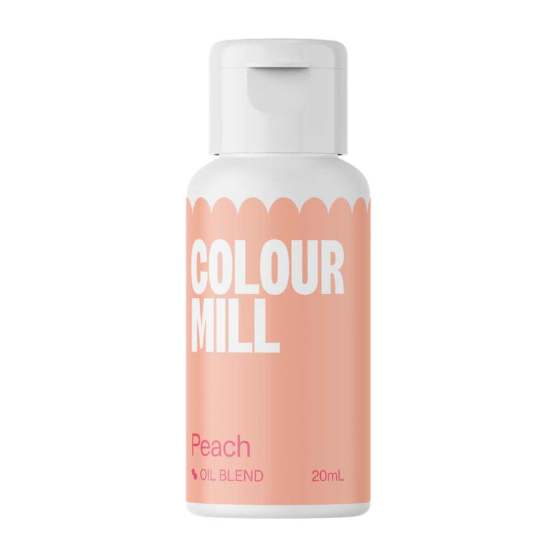 Peach 20ml - Oil Based Colouring - Colour Mill