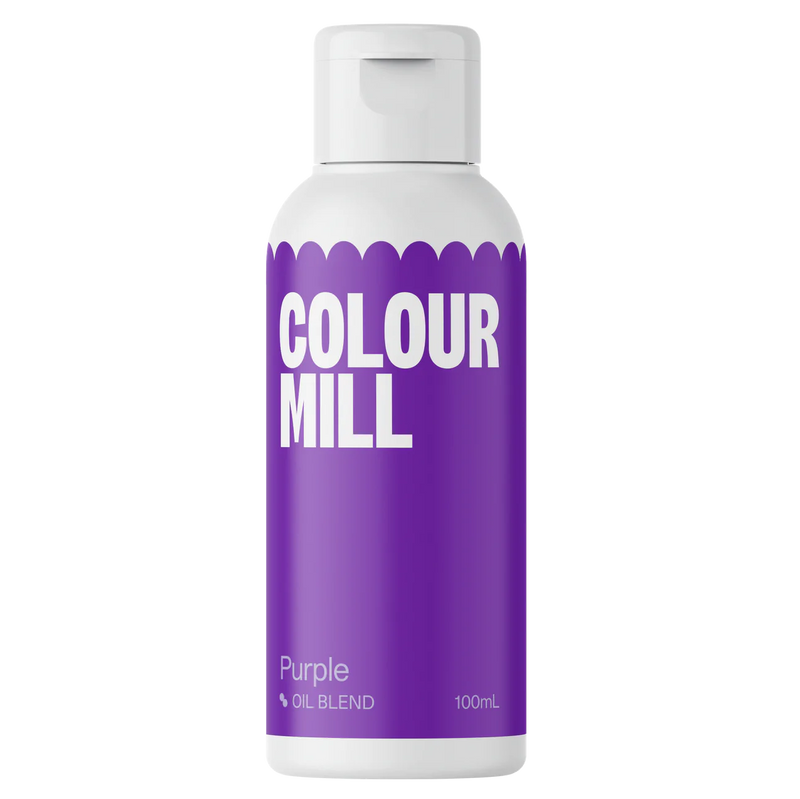 Purple 100ml - Oil Based Colouring - Colour Mill