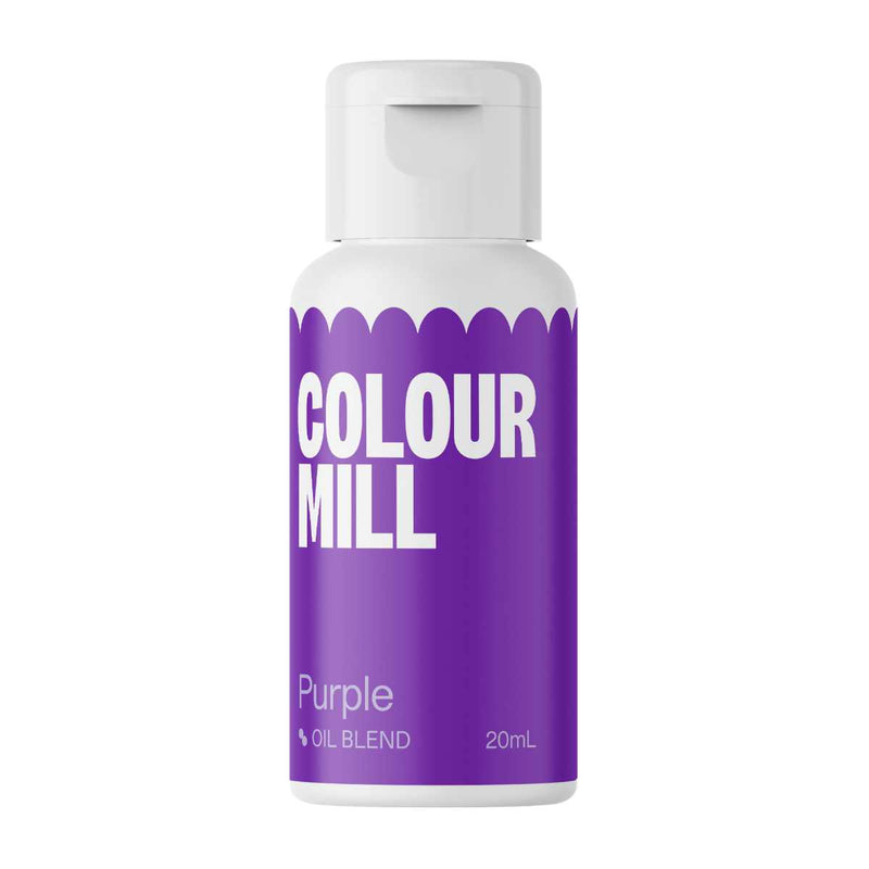Purple 20ml - Oil Based Colouring - Colour Mill