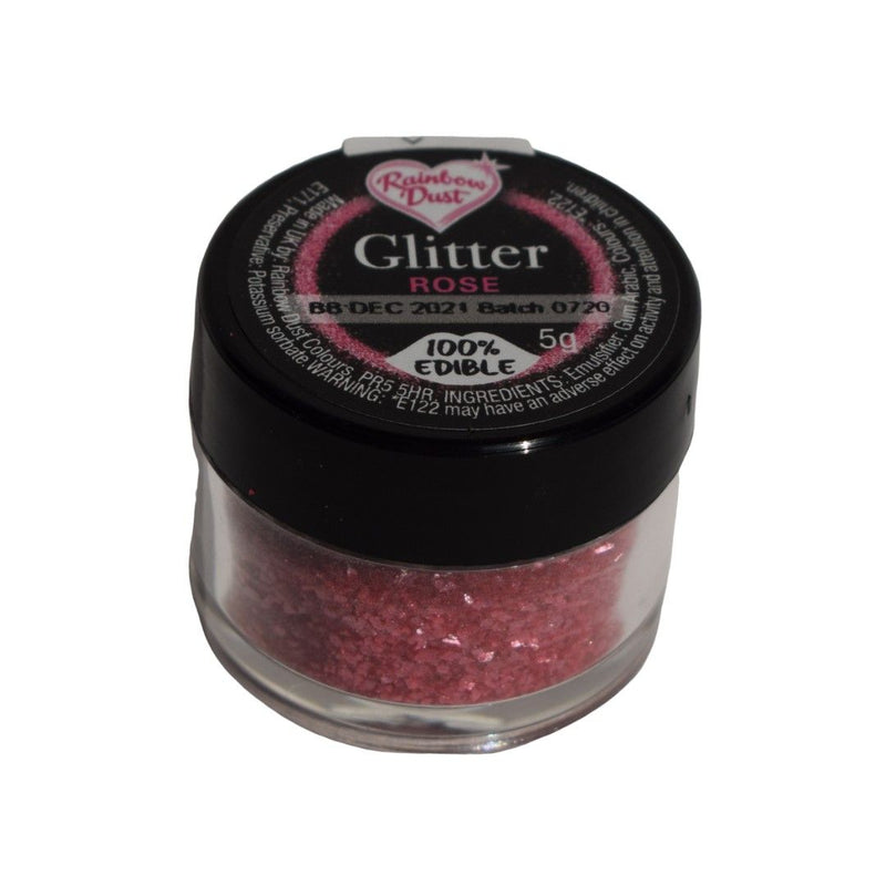 Edible Glitter -Rose- 5g