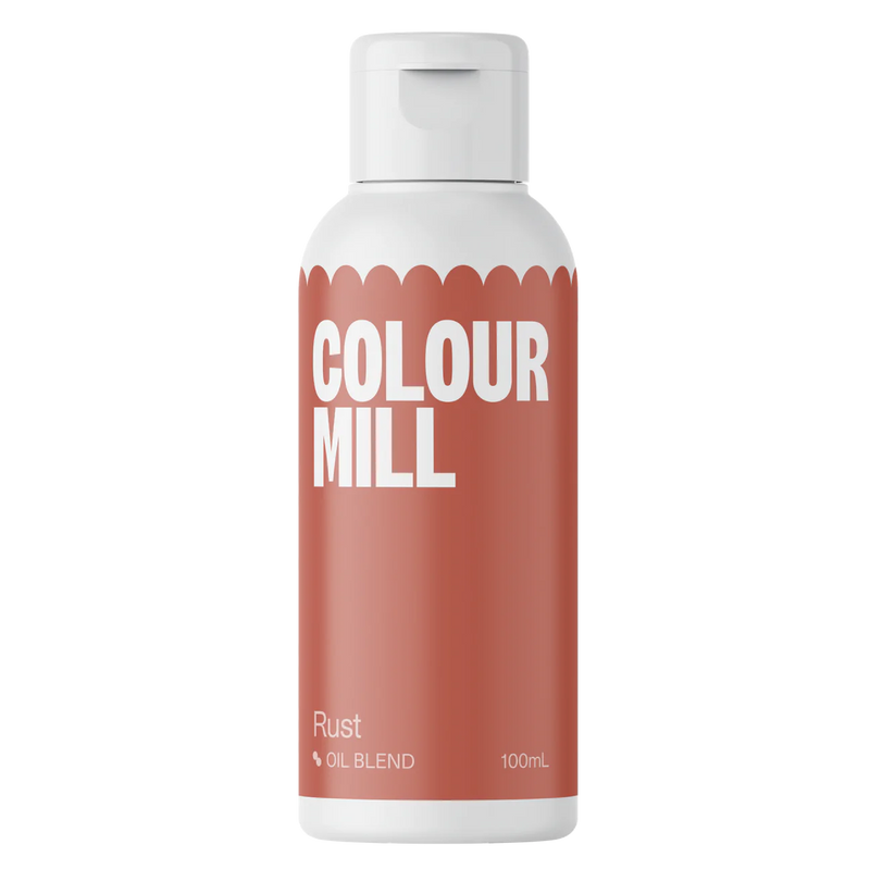 Rust 100ml - Oil Based Colouring - Colour Mill