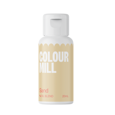 Sand 20ml - Oil Based Colouring - Colour Mill