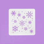 Snow Star Christmas Cookie Stencil Zoi&Co