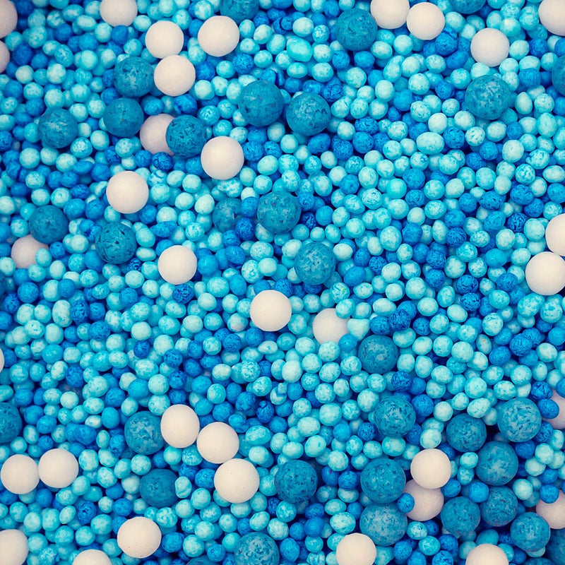 Sprinkled Sea Foam Zoi&Co Blue Sprinkles